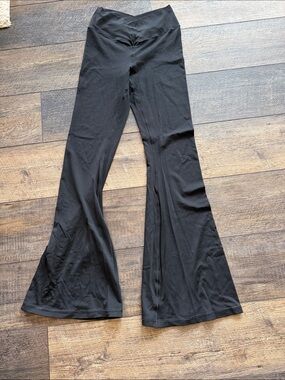 aerie Black Flared Leggings‎